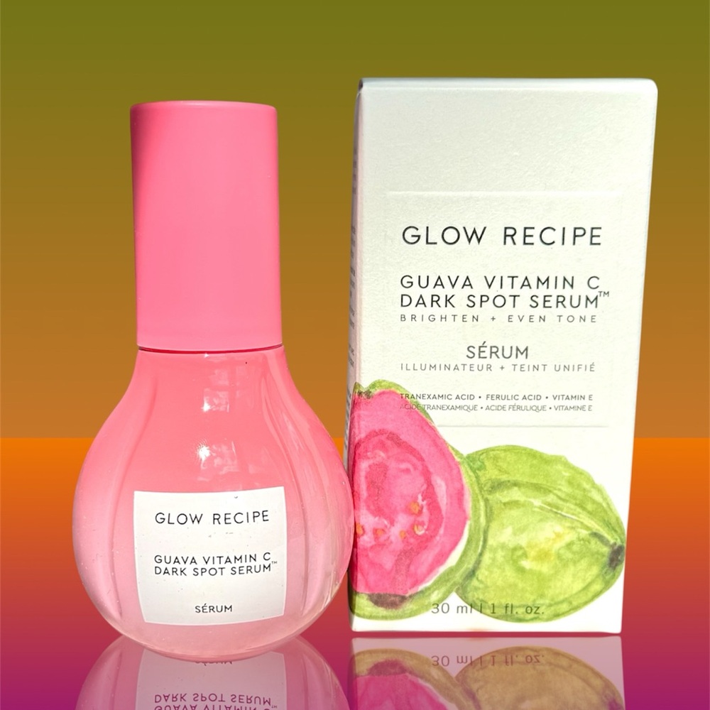 Glow Recipe Guava Vitamin C Dark Spot Remover Serum Full‎ Size New